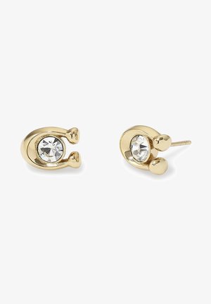 SIGNATURE STONE STUD - Earrings - open white