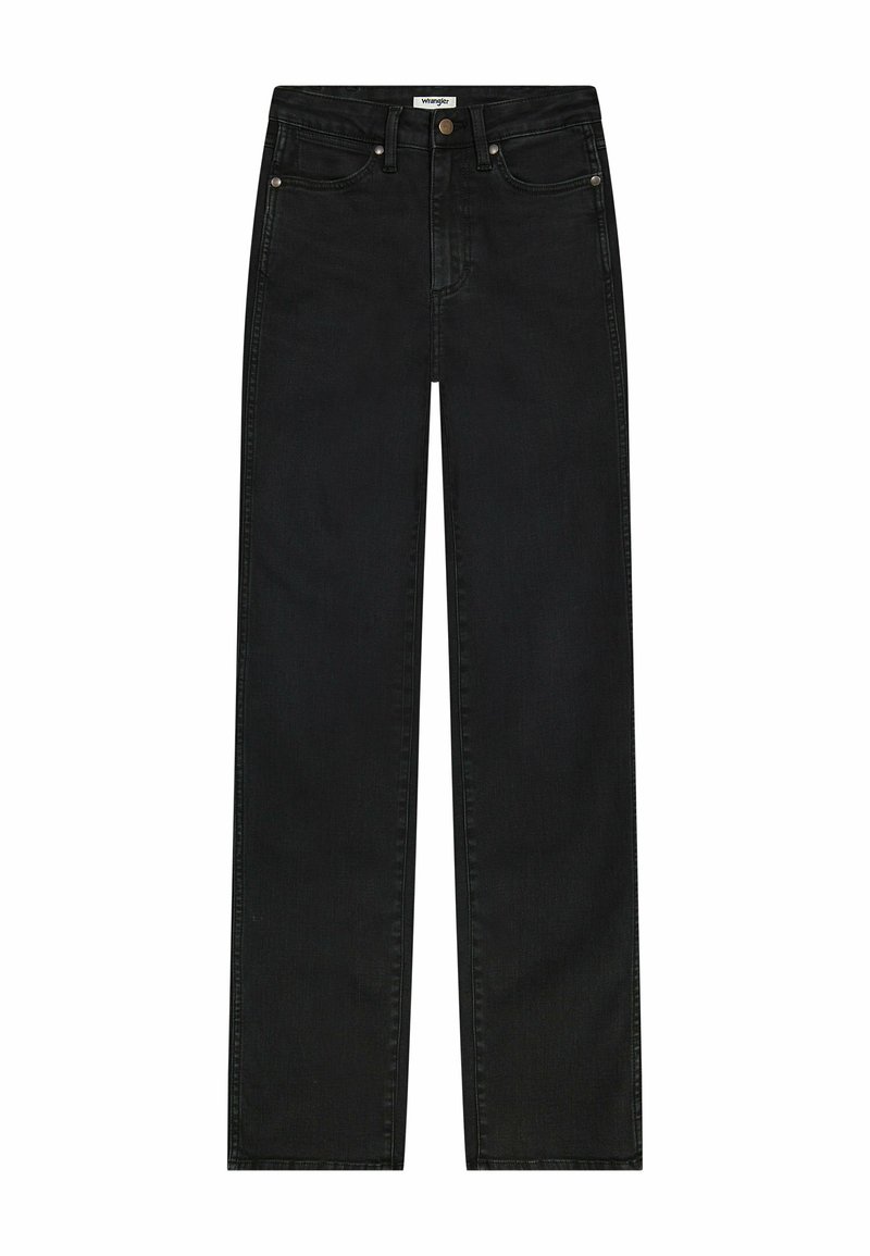 Wrangler Straight leg jeans zwart denim/blackdenim Wrangler Straight leg jeans zwart denim/blackdenim