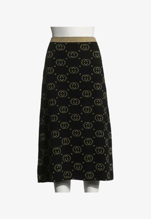 Gucci, Jupe trapèze - black