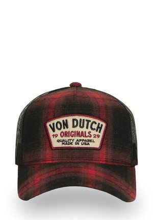 BASEBALL EN A CARREAUX - Casquette - rouge