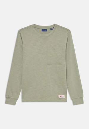 OSJMACKEY LOGO TEE - Top dugih rukava - seagrass