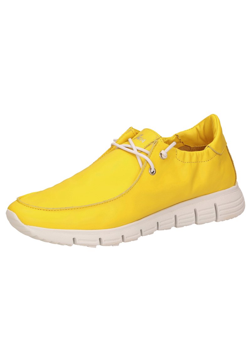 Damen Halbschuhe | Sioux Sportlicher Schnürer gelb - DO73887 Damen Halbschuhe | Sioux Sportlicher Schnürer gelb - DO73887