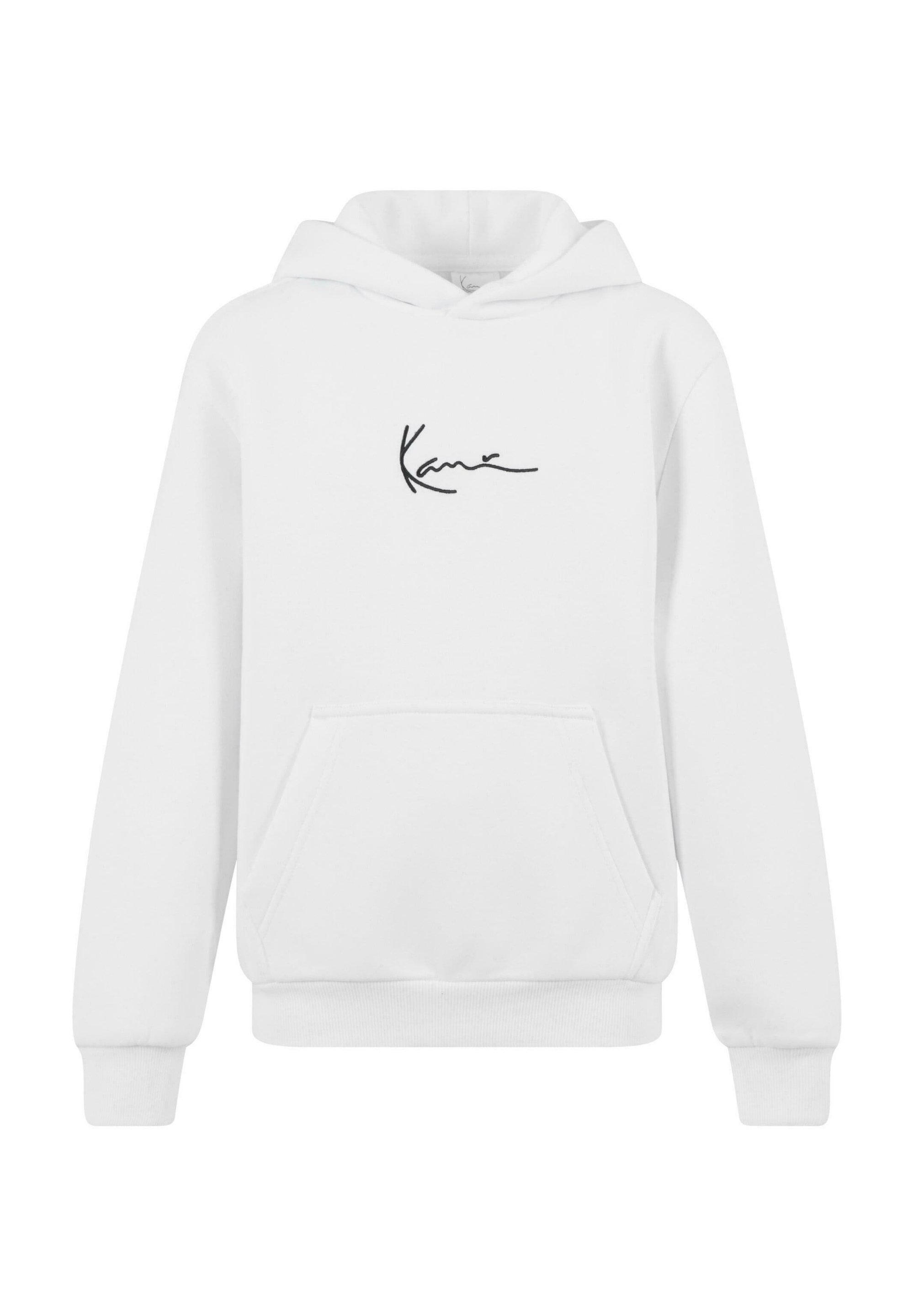 Karl Kani SMALL SIGNATURE ESSENTIAL JUNIOR Hoodie white Zalando