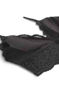 OYSHO - Kaarituettomat rintaliivit - black - 1