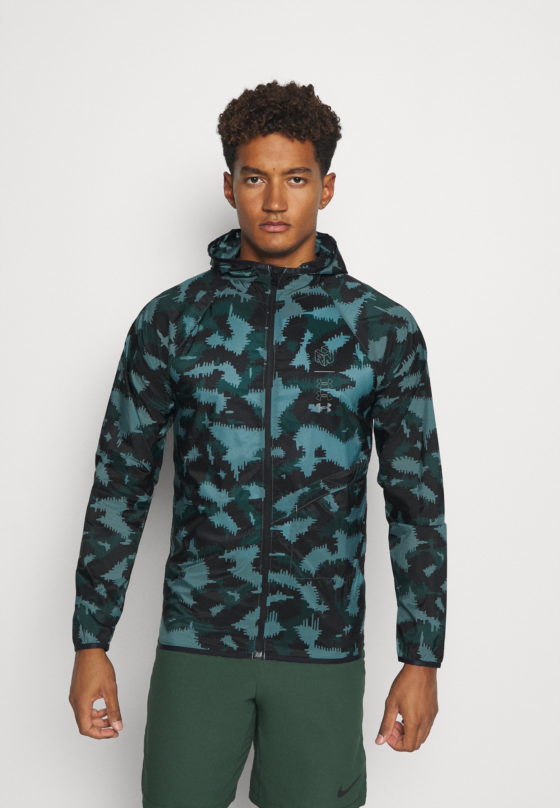 blue under armour jacket