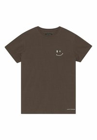 Clean Cut Copenhagen PATRICK  TEE - T-Shirt print - dark brown