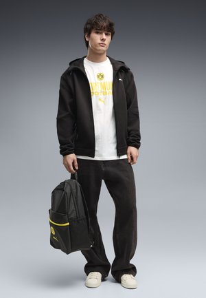 Puma, BVB DORTMUND FTBLCULTURE TEE - Squadra - white-faster yellow