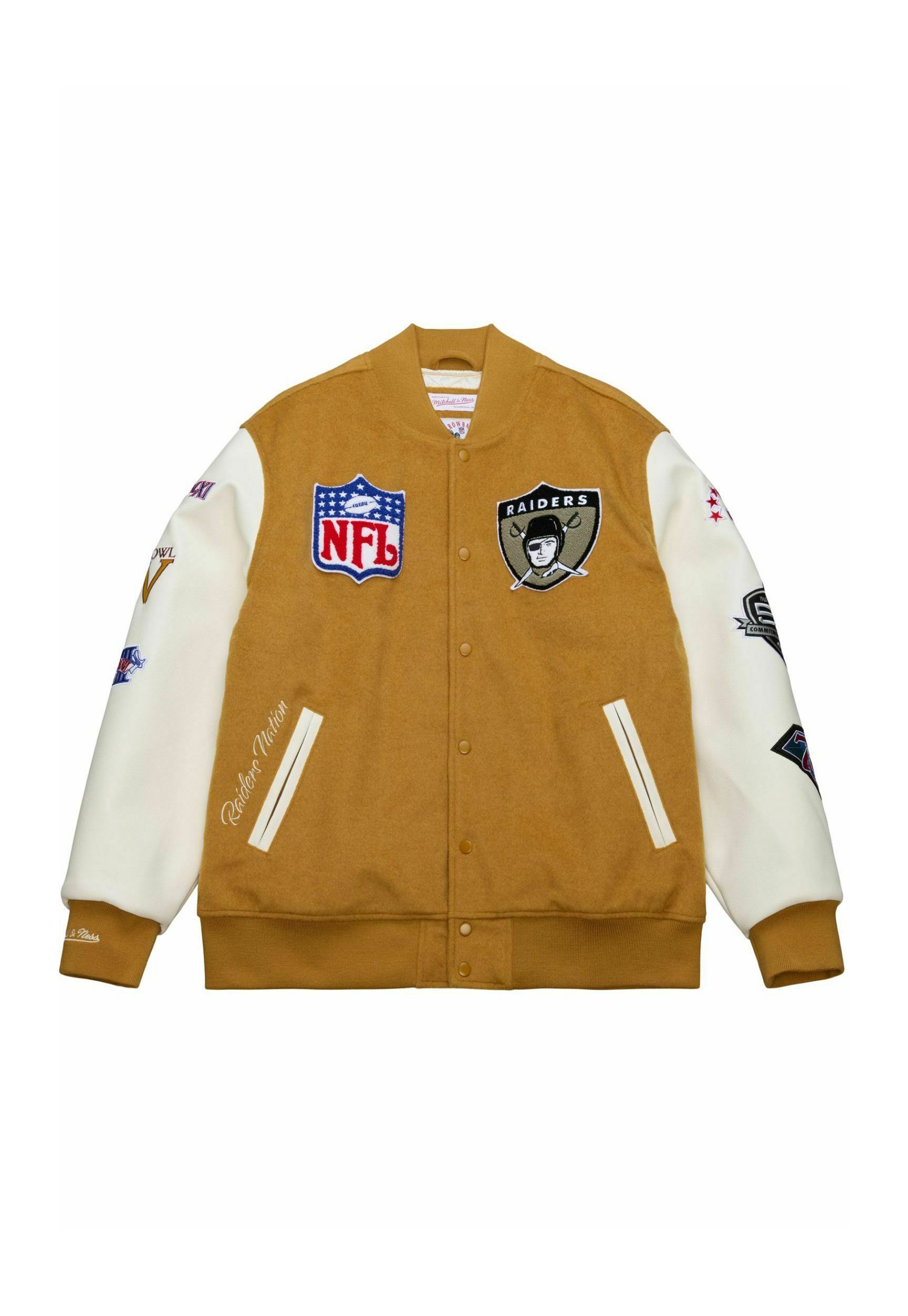 Mitchell & Ness VARSITY- DUSTED OAKLAND RAIDERS - Training jacket