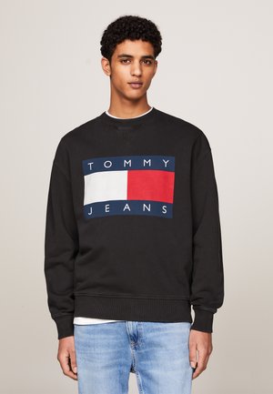 BIG FLAG CNECK - Sweatshirt - black