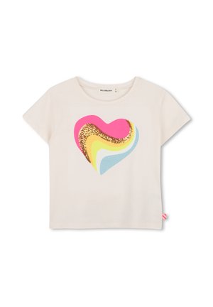 Billieblush, TEE-SHIRT MANCHES COURTES - T-shirt print - rice