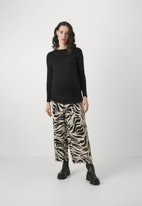 ONLY MATERNITY OLMBONNI - Ilgarankovis viršutinės dalies drabužis - black