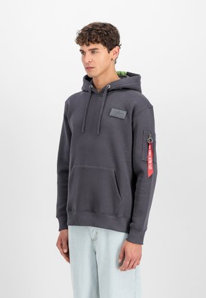 Alpha Industries Kapuzenpullover - vintage grey