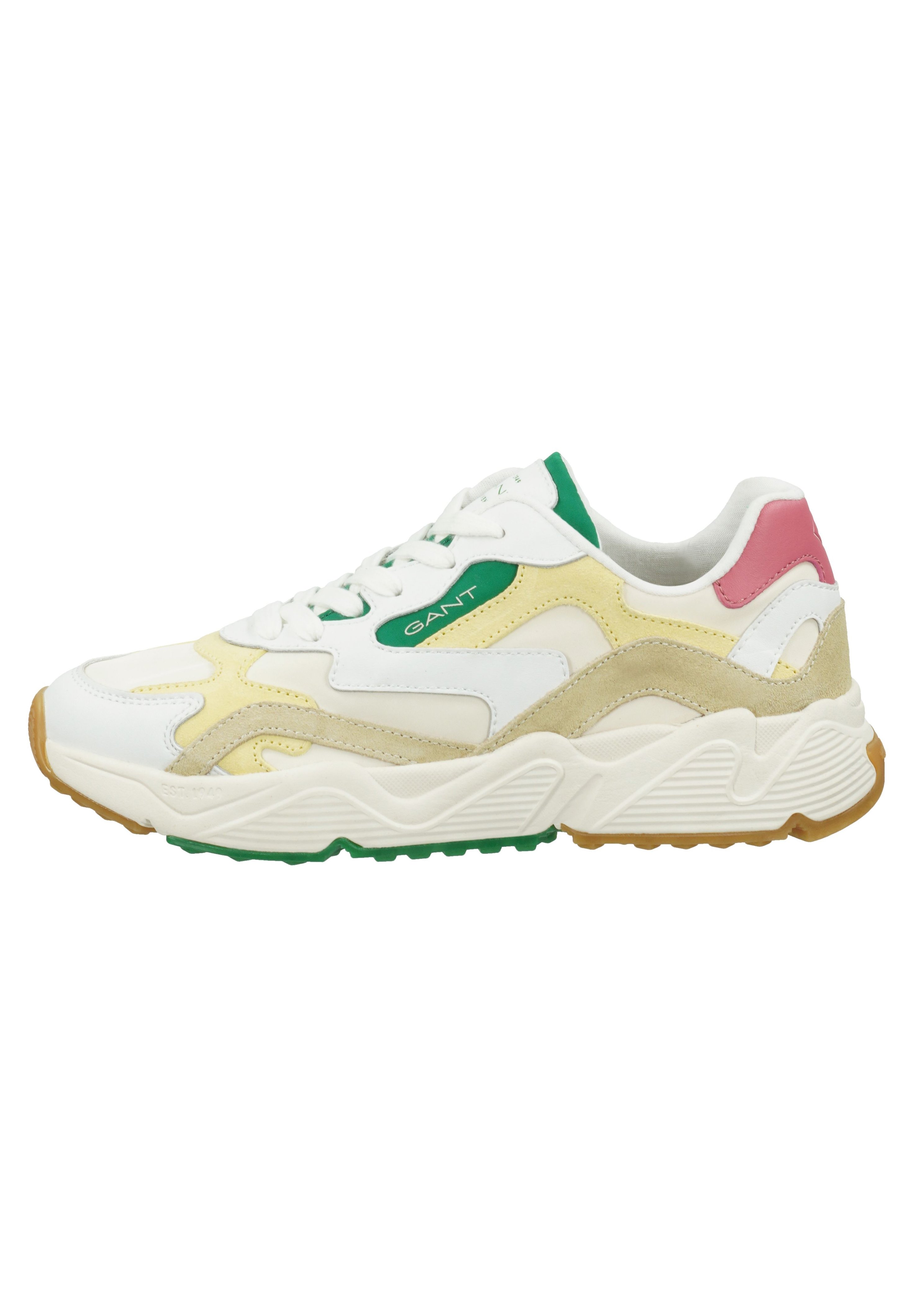 GANT NICERWILL - Zapatillas - bright white/beige/yellow/multicolor -  Zalando.es