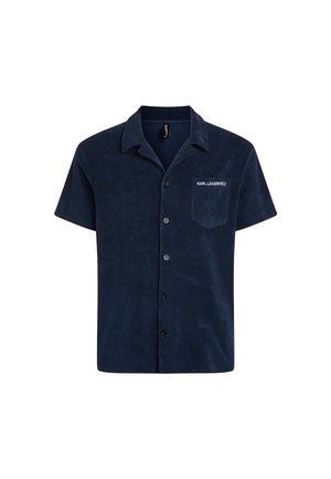 KARL LAGERFELD, LOGO TOWEL BEACH - Maglia da nuoto - twilight blue