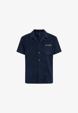 KARL LAGERFELD, LOGO TOWEL BEACH - Maglia da nuoto - twilight blue