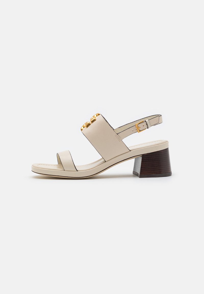 Tory Burch ELEANOR HEEL Sandalias new ivory/crema Zalando.es