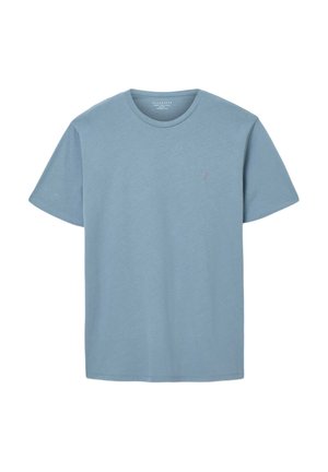 AllSaints, BRACE SS CREW - T-shirts basic - coastline blue