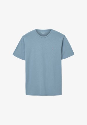 AllSaints, BRACE SS CREW - T-shirt basic - coastline blue