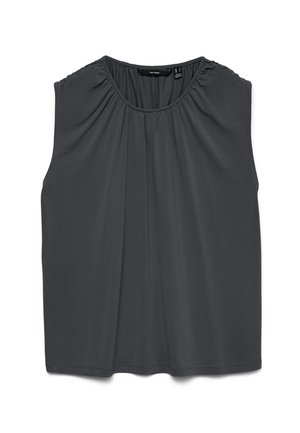 Vero Moda, VMFILLI - Camiseta estampada - asphalt