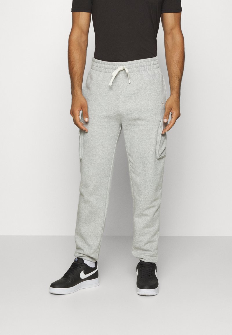 New Era CARGO Tracksuit bottoms grey heather/white/grey Zalando.ie