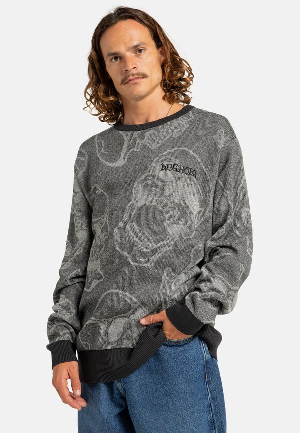 Jumper - xsks heather skully print