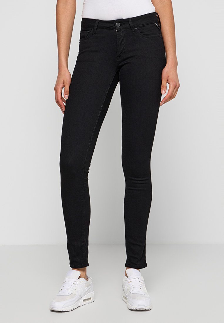 Replay Jeans Skinny Fit zwart