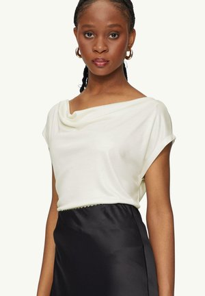 s.Oliver BLACK LABEL T-shirt basic - ecru