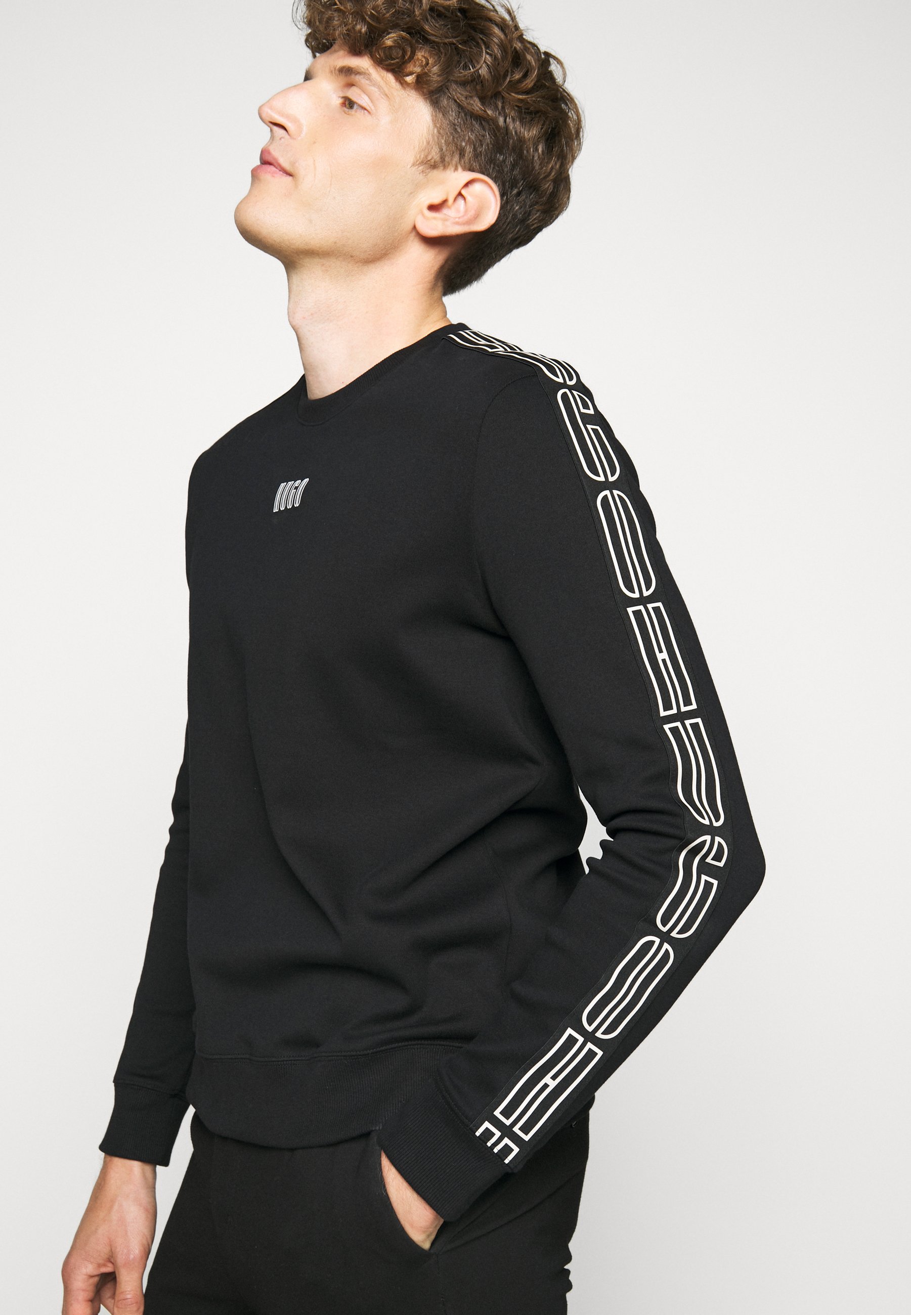 HUGO DOBY - Sweatshirt - black - Zalando.ie