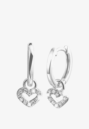 Lucardi Boucles d'oreilles - silver-coloured