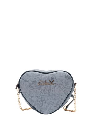 A SPALLA - Borsa a tracolla - denim passport