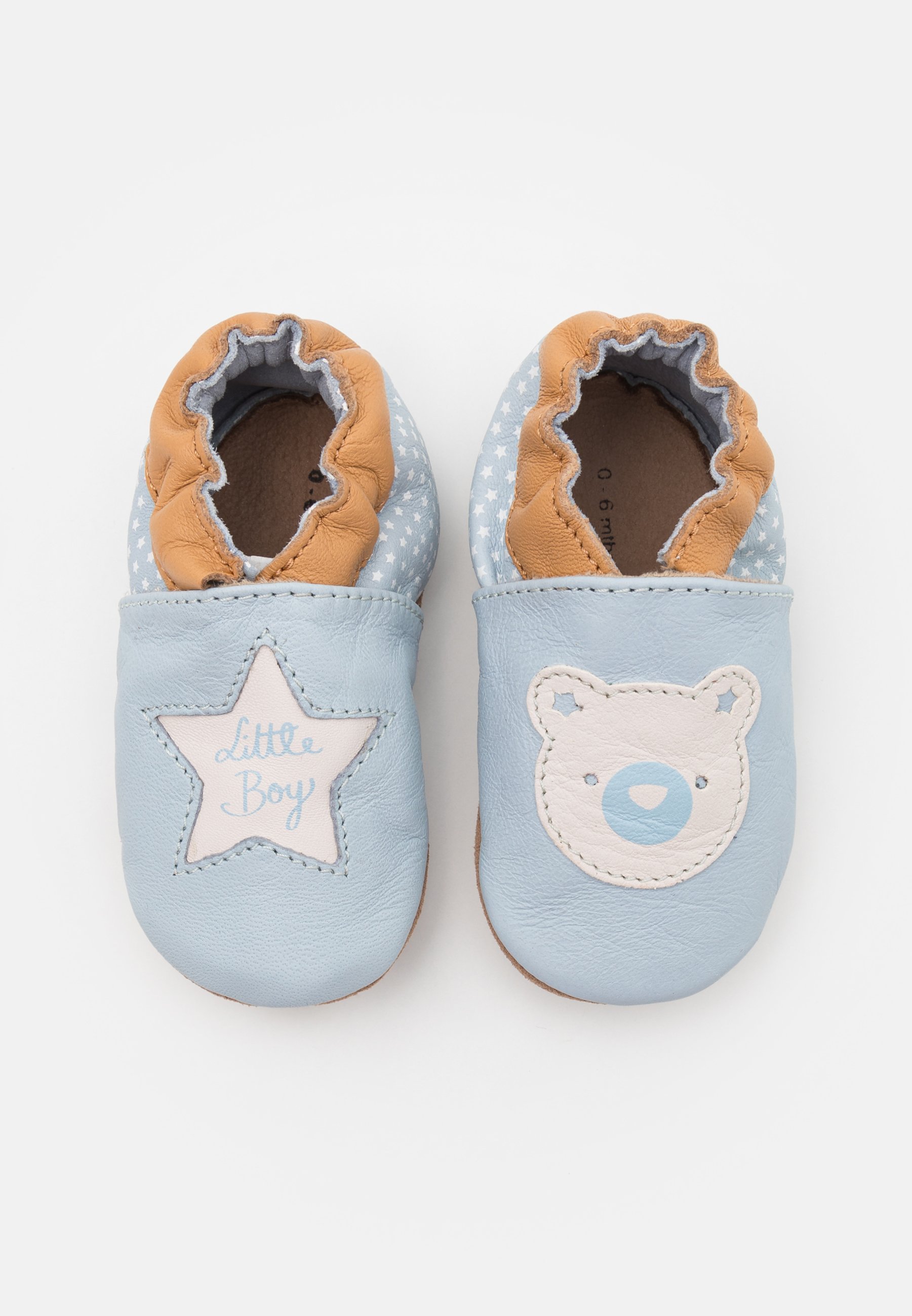 Robeez Doudou Forever Chaussons Pour Bebe Bleu Clair Zalando Fr