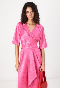YAS YASRETRIEVE KIMONO LONG DRESS  - Robe de soirée - carmine rose