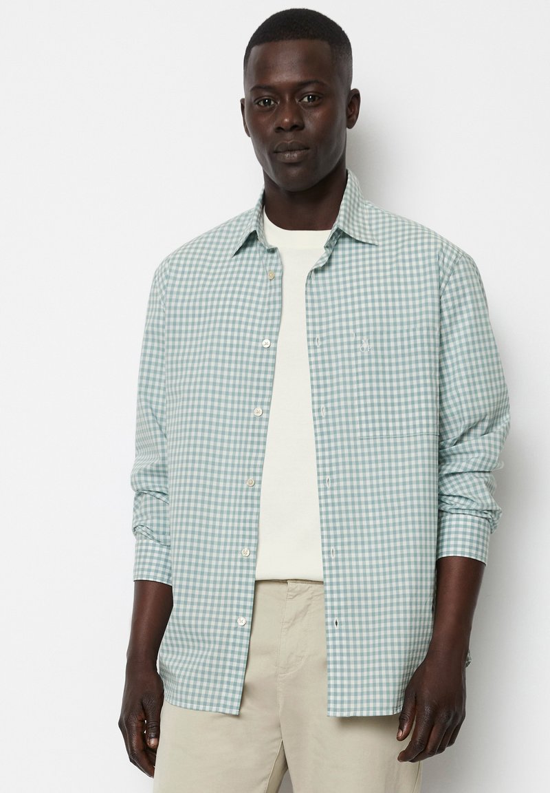 Marc O'Polo REGULAR - Hemd - multi\midnigth moss