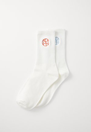 ICON KEY UNISEX 2 PACK - Nogavice - skyway/coral