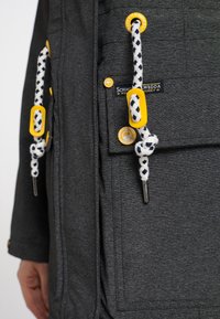 Schmuddelwedda Parka - mottled anthracite