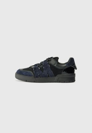 MOSCHINO Trainers - blu/nero/silver-coloured
