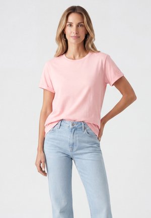 usha, T-Shirt basic - pink