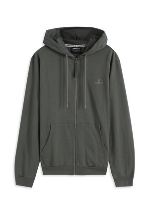 Sudadera con cremallera - dark grey