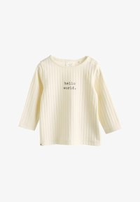 Non sélectionné, cream grey slogan hello world