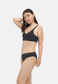 MyMonthlys PERIOD PANTY - SLIP HEAVY FLOW SEAMLESS BLACK - Menstruationsunterwäsche - schwarz