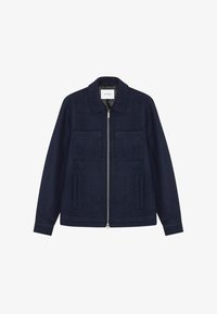 Não selecionado, dark navy blue