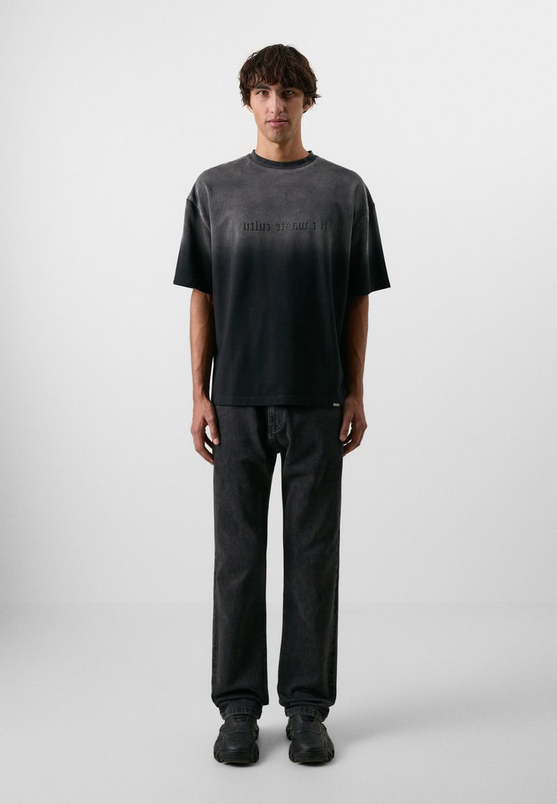 Don't Waste Culture JEFF UNISEX - Straight leg jeans - black