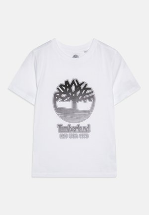 SHORT SLEEVES TEE - T-shirt con stampa - white/black