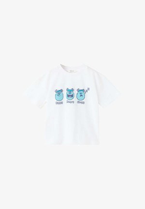 Mango Kids, BABY - Tričko s potlačou - white