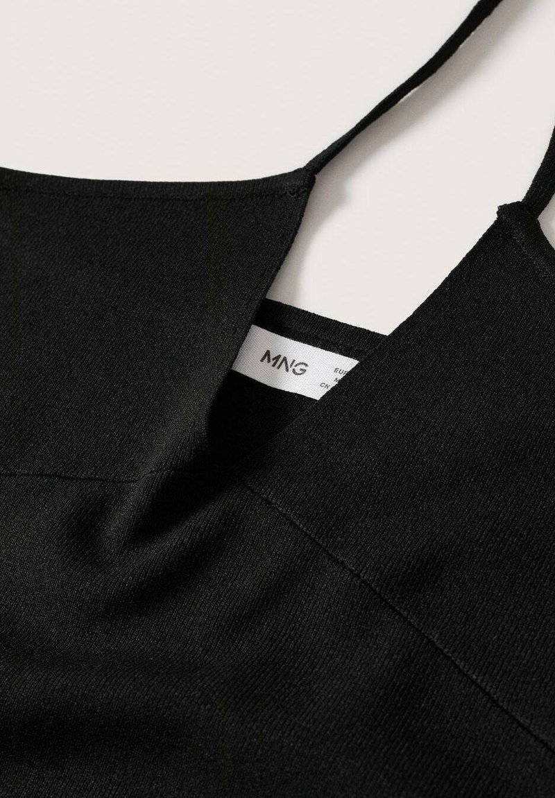 Damen T-Shirts | Mango ALBERTA Top schwarz - HO13866 Damen T-Shirts | Mango ALBERTA Top schwarz - HO13866