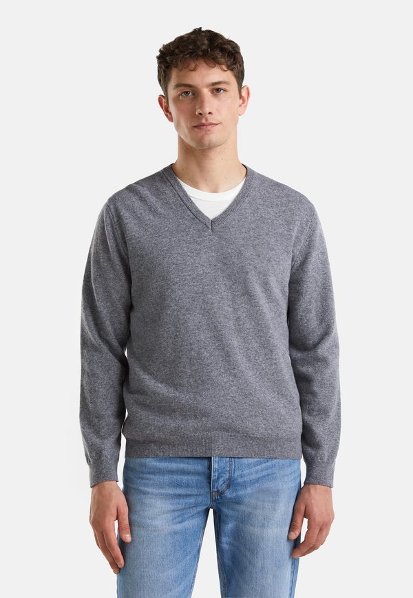 Herren Strickpullover Pullover Tiefer V Ausschnitt Herren Pullover