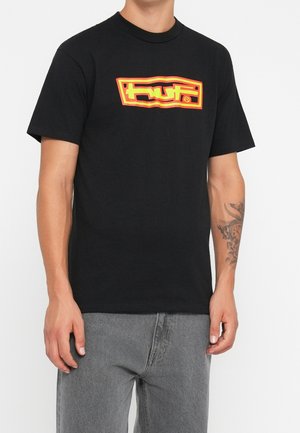 HUF, T-shirt imprimé - black