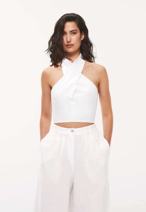HALTER - Camicetta - white