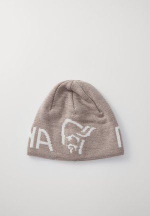 LOGO BEANIE UNISEX - Beanie - beige