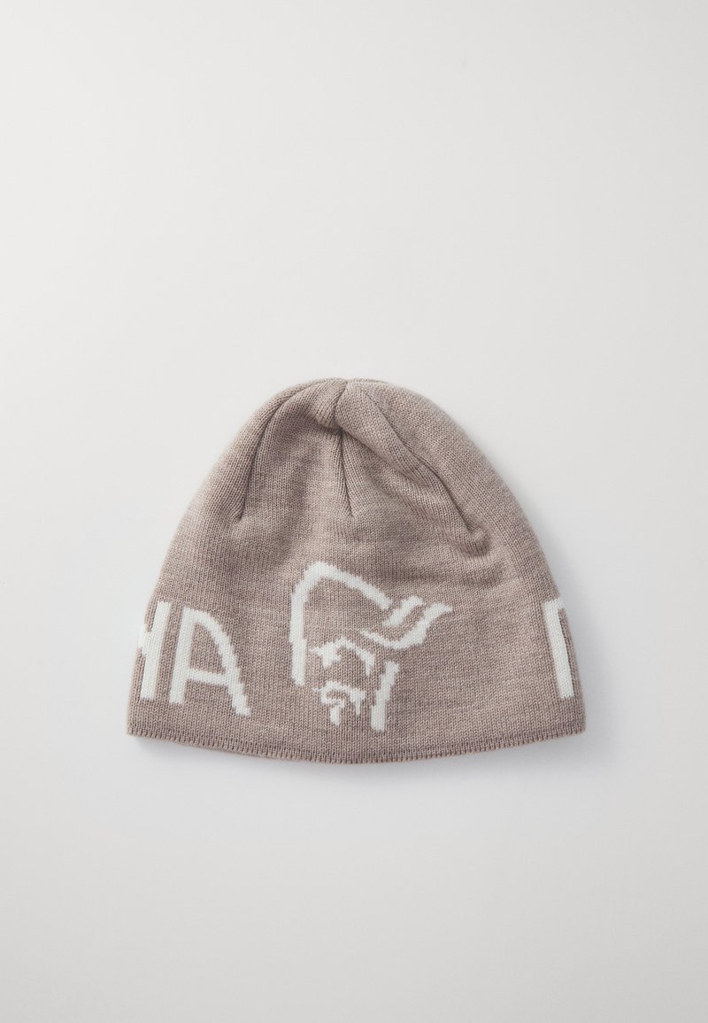 Norrøna LOGO BEANIE UNISEX - Beanie - beige